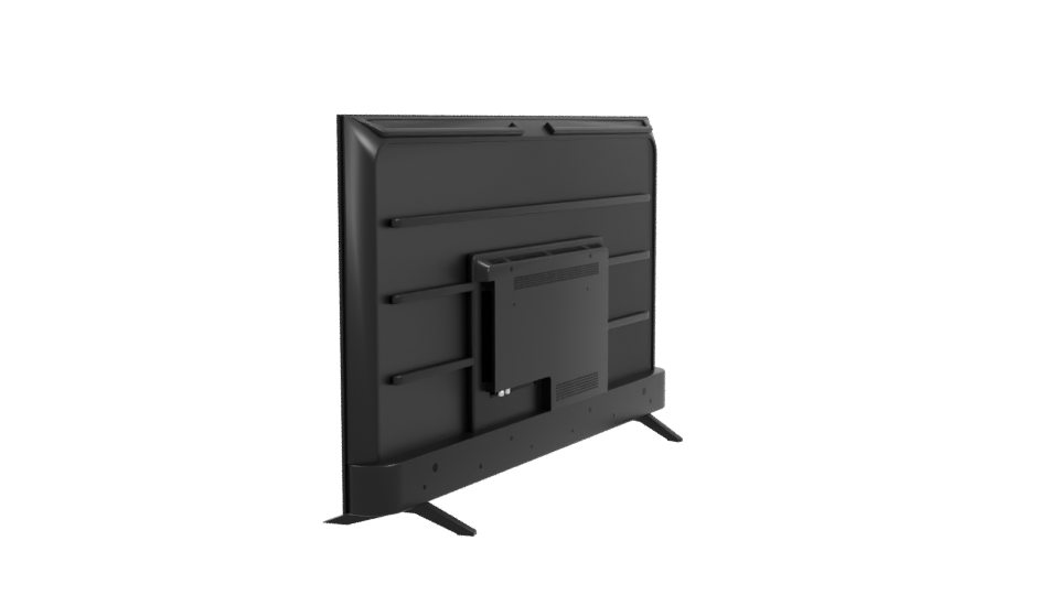 Vibrant LED TV Display Model - Professional 3D Model Render 3