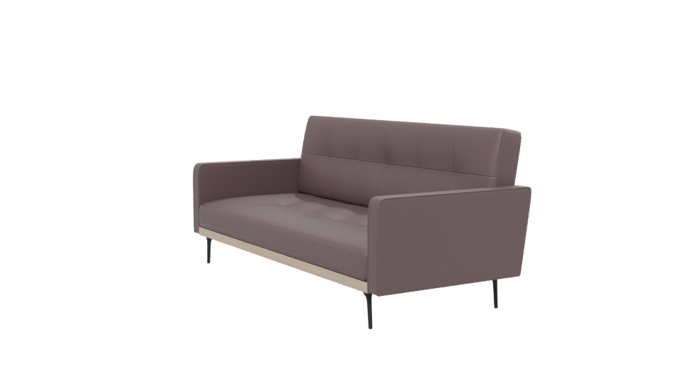 Contemporary Upholstered Sofa 3D Model - Professional 3D Model Render 13