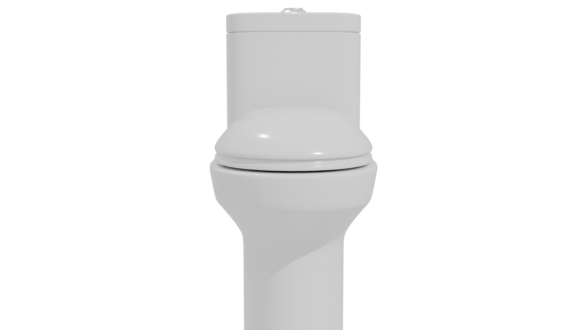 Sleek Modern Bathroom Toilet 3D Model - Professional 3D Model Render 23