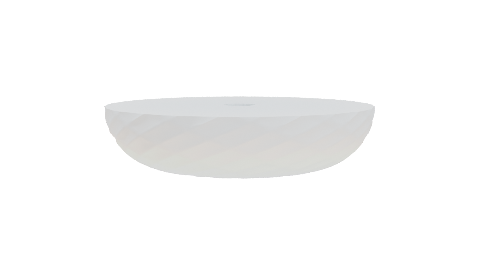 Stylish Modern Decorative Bowl 3D - Professional 3D Model Render 4