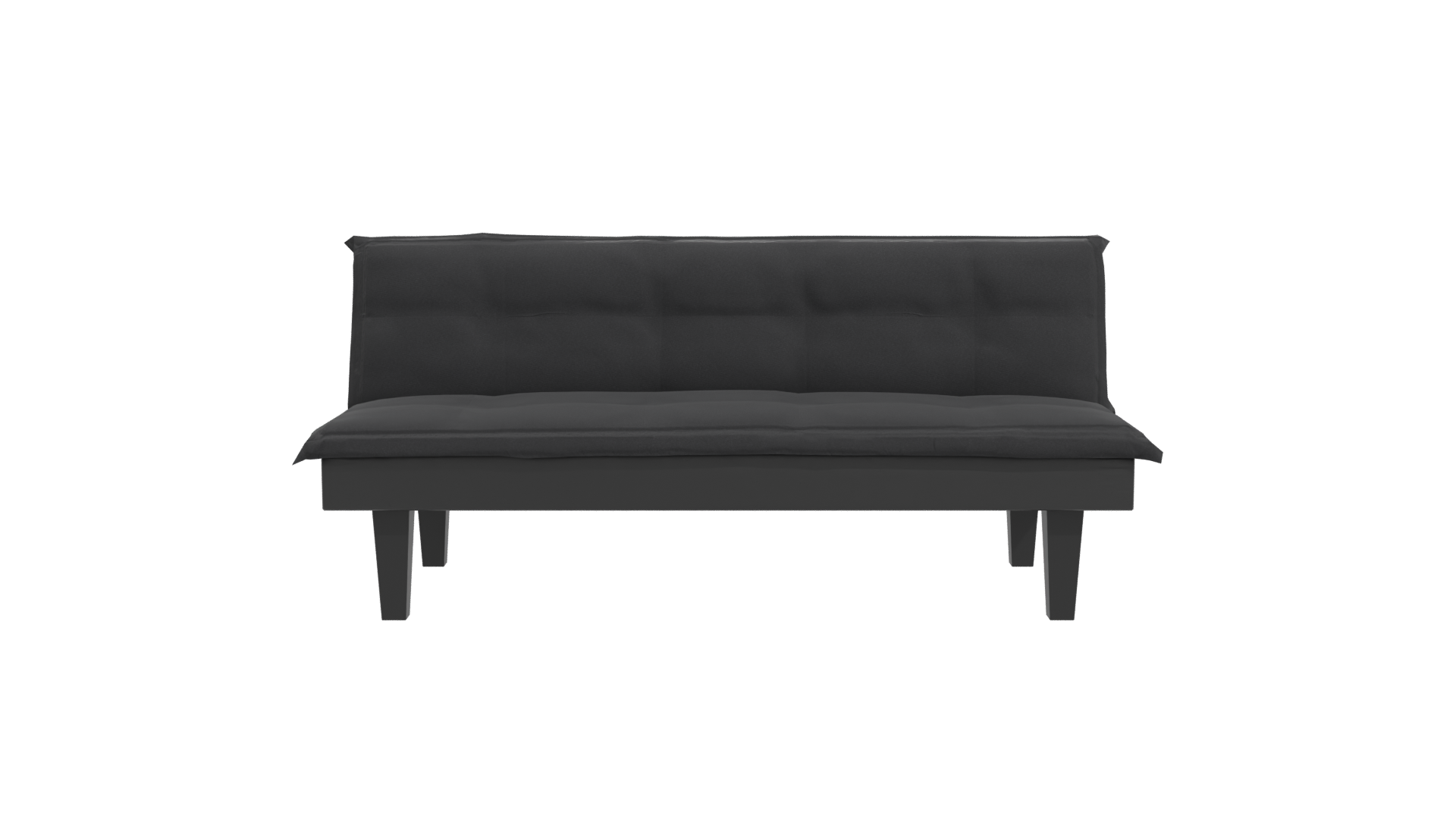 Stylish Black Sofa 3D Model - Professional 3D Model Render 11