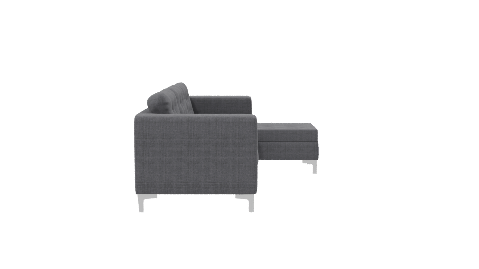 Contemporary Sectional Sofa 3D Model - Professional 3D Model Render 8