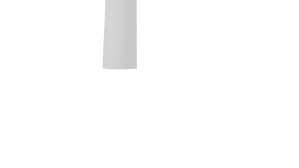 Stylish Modern Pedestal Stand 3D - Professional 3D Model Render 7