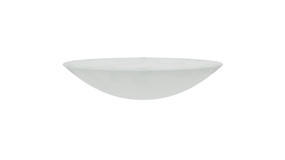 Elegant Shallow Glass Bowl 3D - Professional 3D Model Render 7