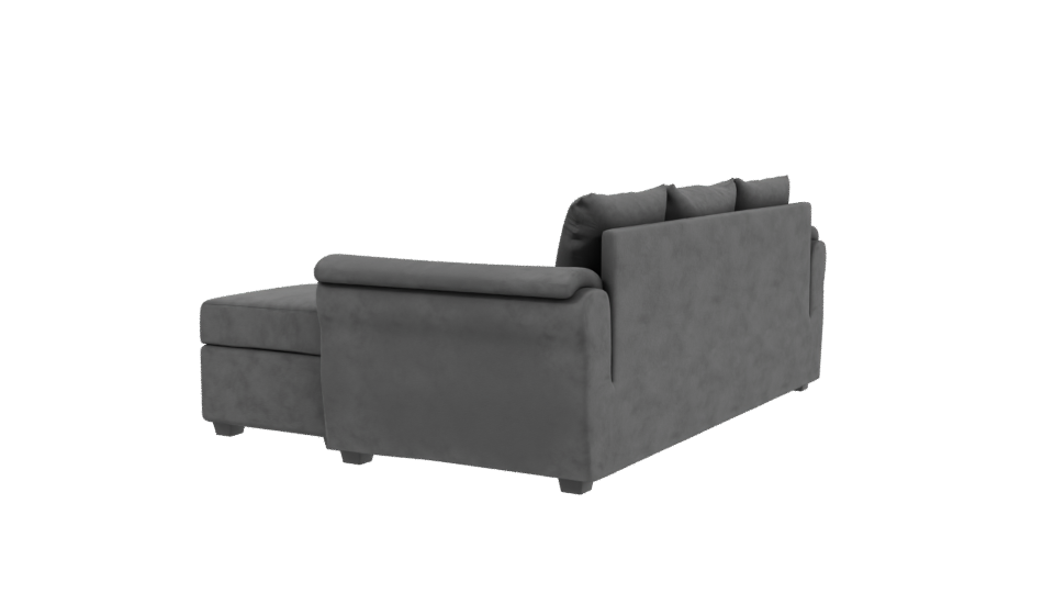 Stylish Modern Sofa 3D Model - Professional 3D Model Render 3