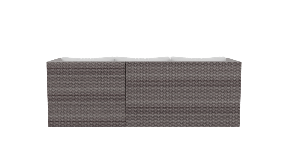 Stylish Outdoor Sofa Set 3D - Professional 3D Model Render 5