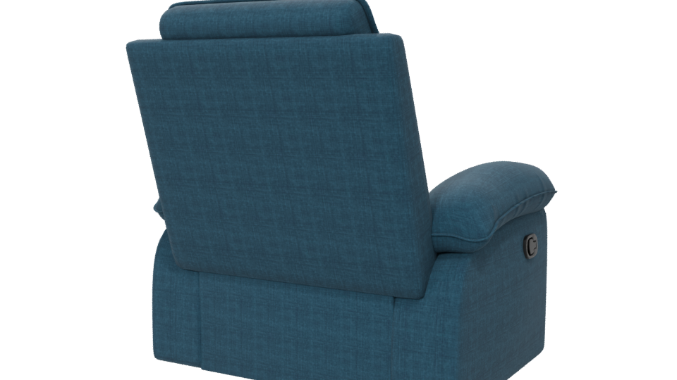 Stylish Recliner Armchair 3D Model - Professional 3D Model Render 6