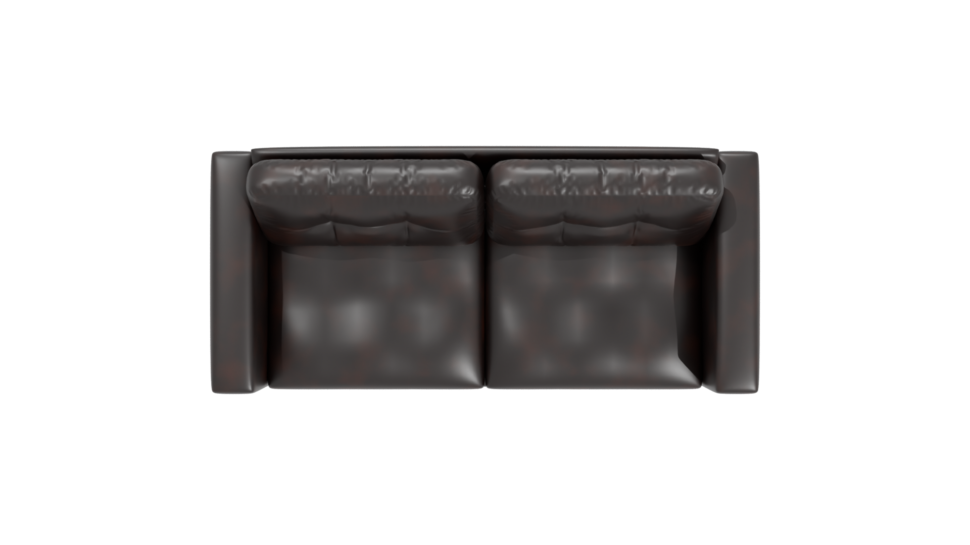 Stylish Modern Leather Sofa 3D Model - Professional 3D Model Render 12