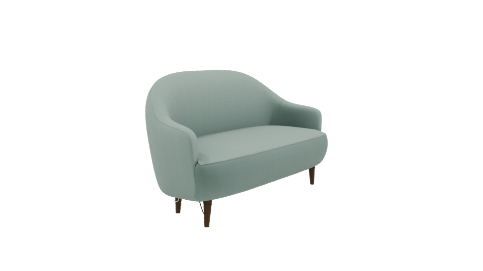 Stylish Modern Fabric Sofa 3D Model - Professional 3D Model Render 9