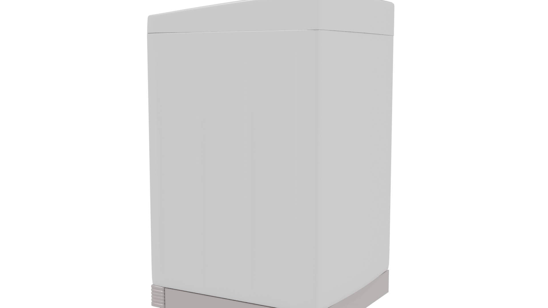 Compact Top Load Washing Machine 3D - Professional 3D Model Render 3