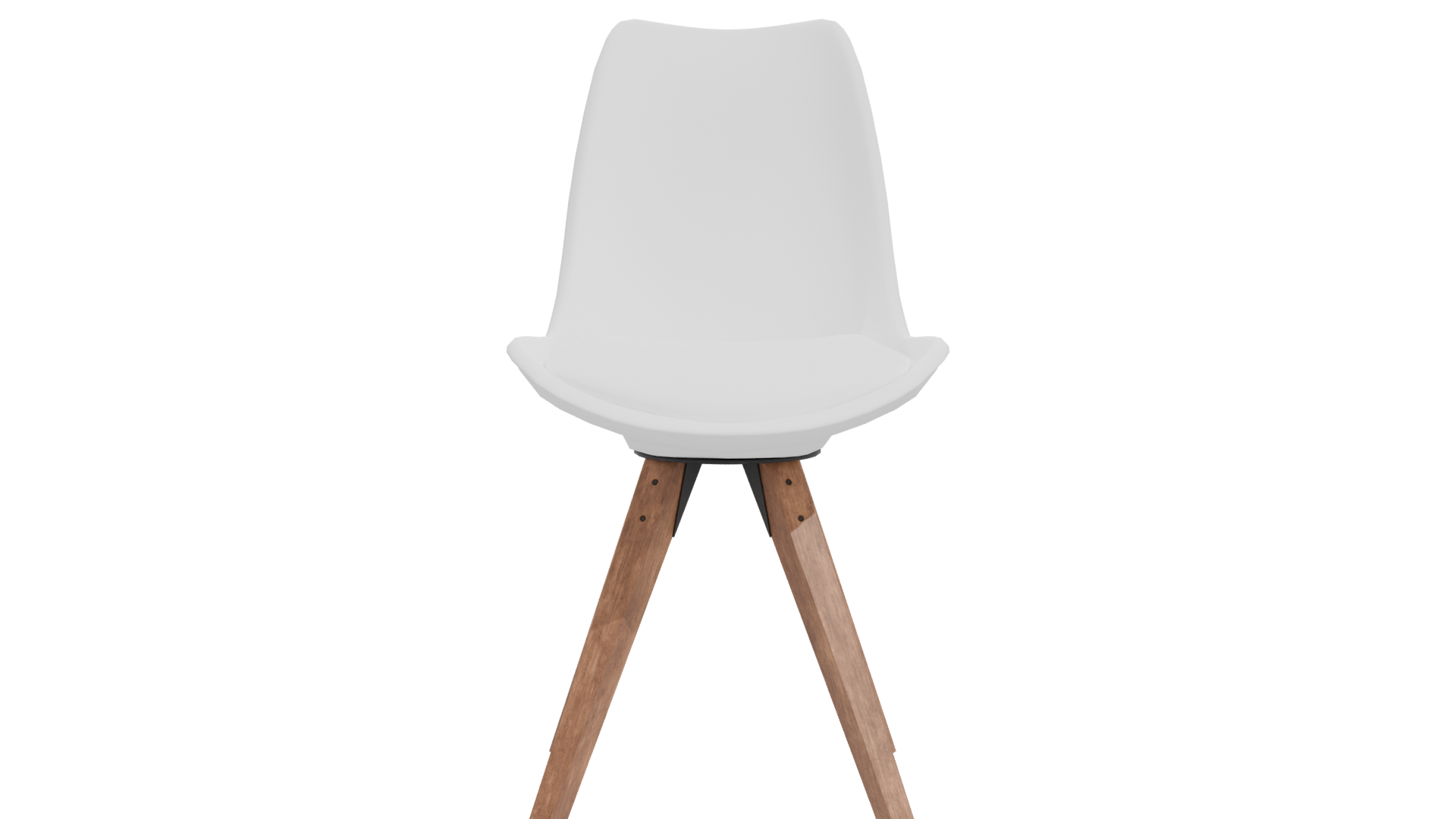 Modern White Chair 3D Model - Professional 3D Model Render 11