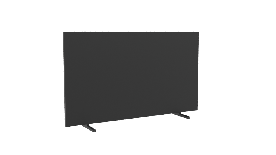 Sleek Minimalist Television Model - Professional 3D Model Render 10