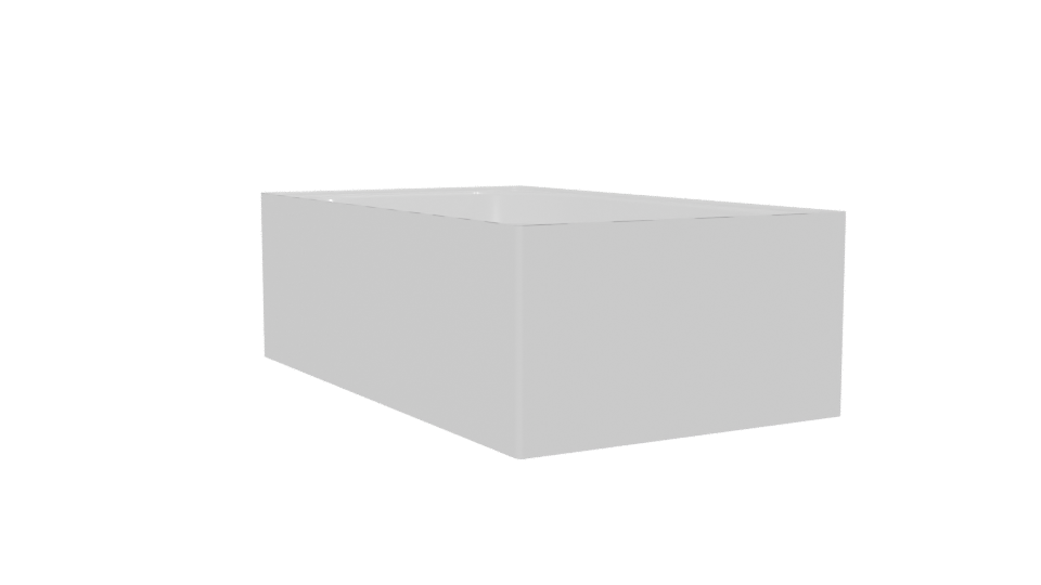 Elegant Modern Bathtub 3D Model - Professional 3D Model Render 13