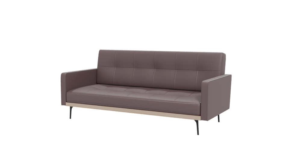 Contemporary Upholstered Sofa 3D Model - Professional 3D Model Render 12