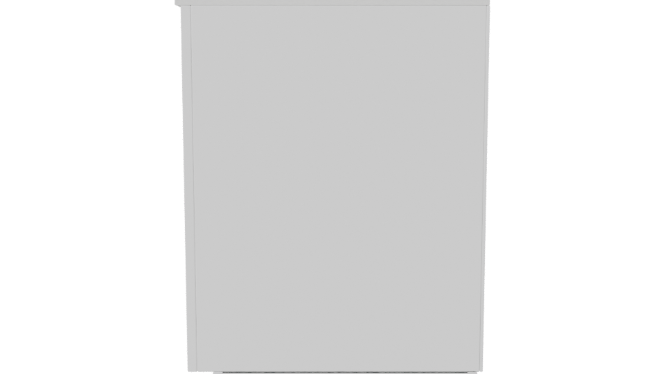 Stylish Wooden Bar Counter 3D - Professional 3D Model Render 2