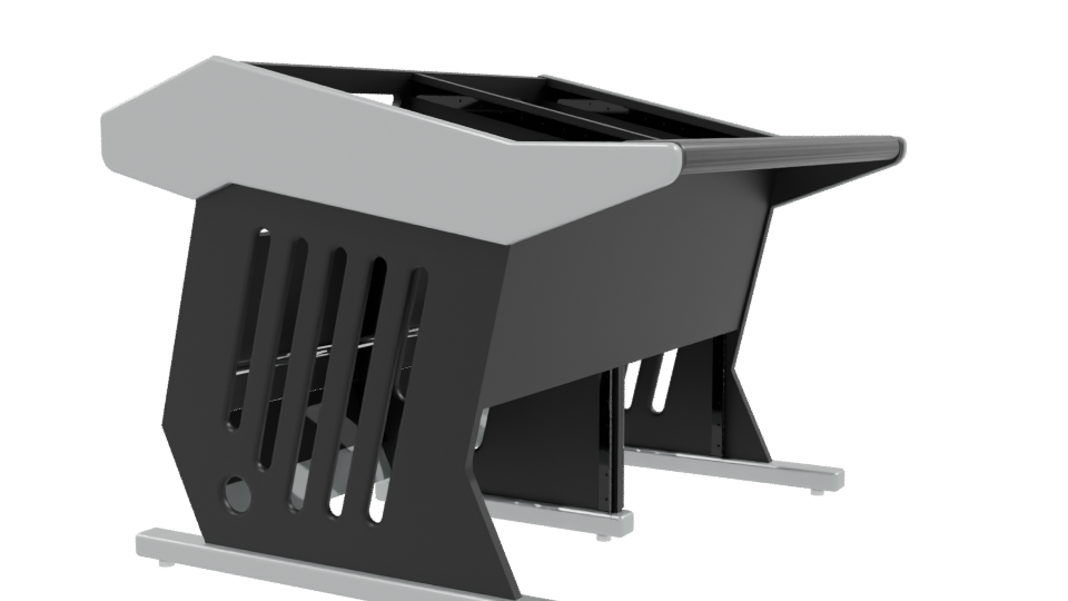 Stylish Modern Display Table 3D - Professional 3D Model Render 9