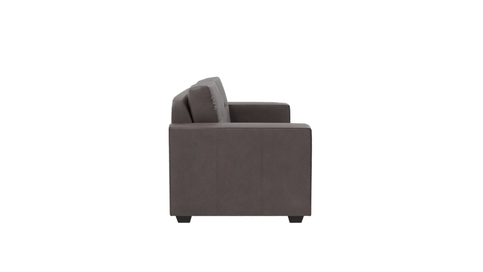 Contemporary Leather Sofa Model - Professional 3D Model Render 8