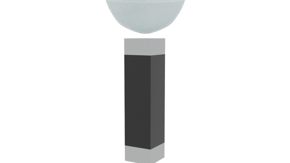 Stylish Bathroom Sink Design - Professional 3D Model Render 3