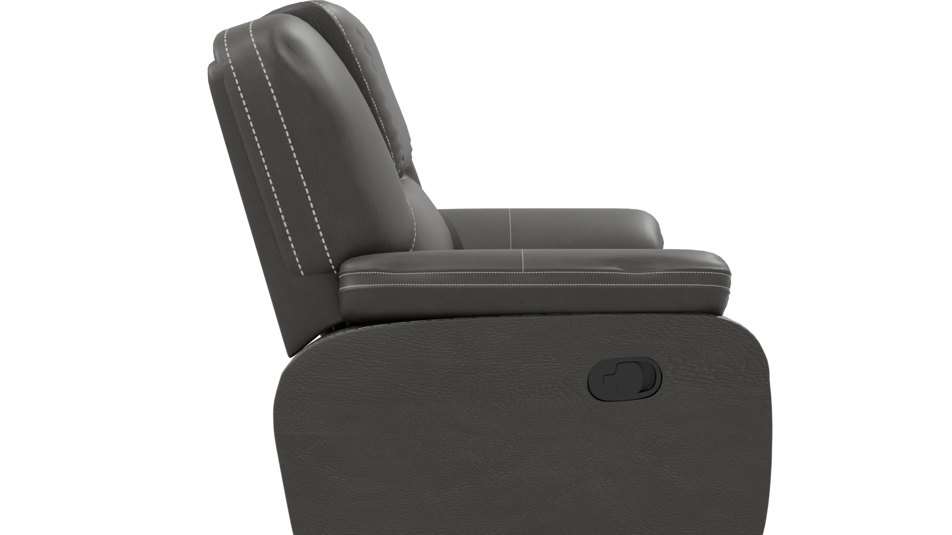 Stylish Reclining Chair 3D Model - Professional 3D Model Render 8