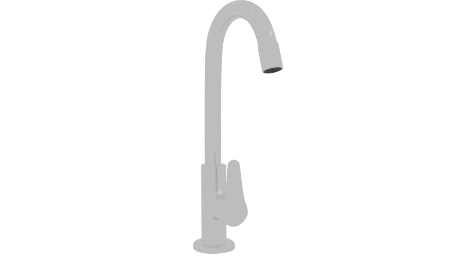 Stylish Kitchen Faucet 3D Model - Professional 3D Model Render 10