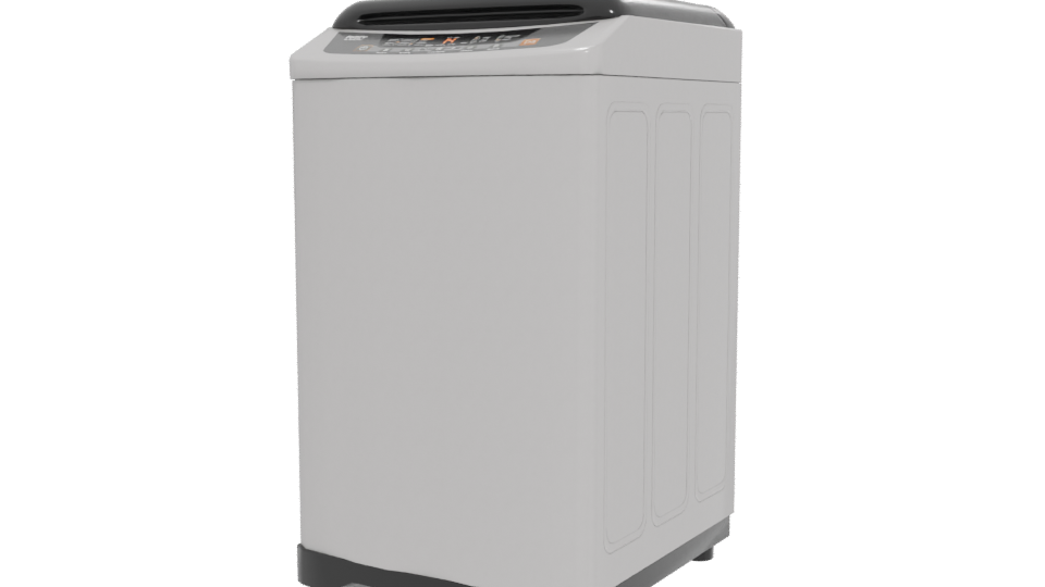 Compact Washing Machine 3D Model - Professional 3D Model Render 12