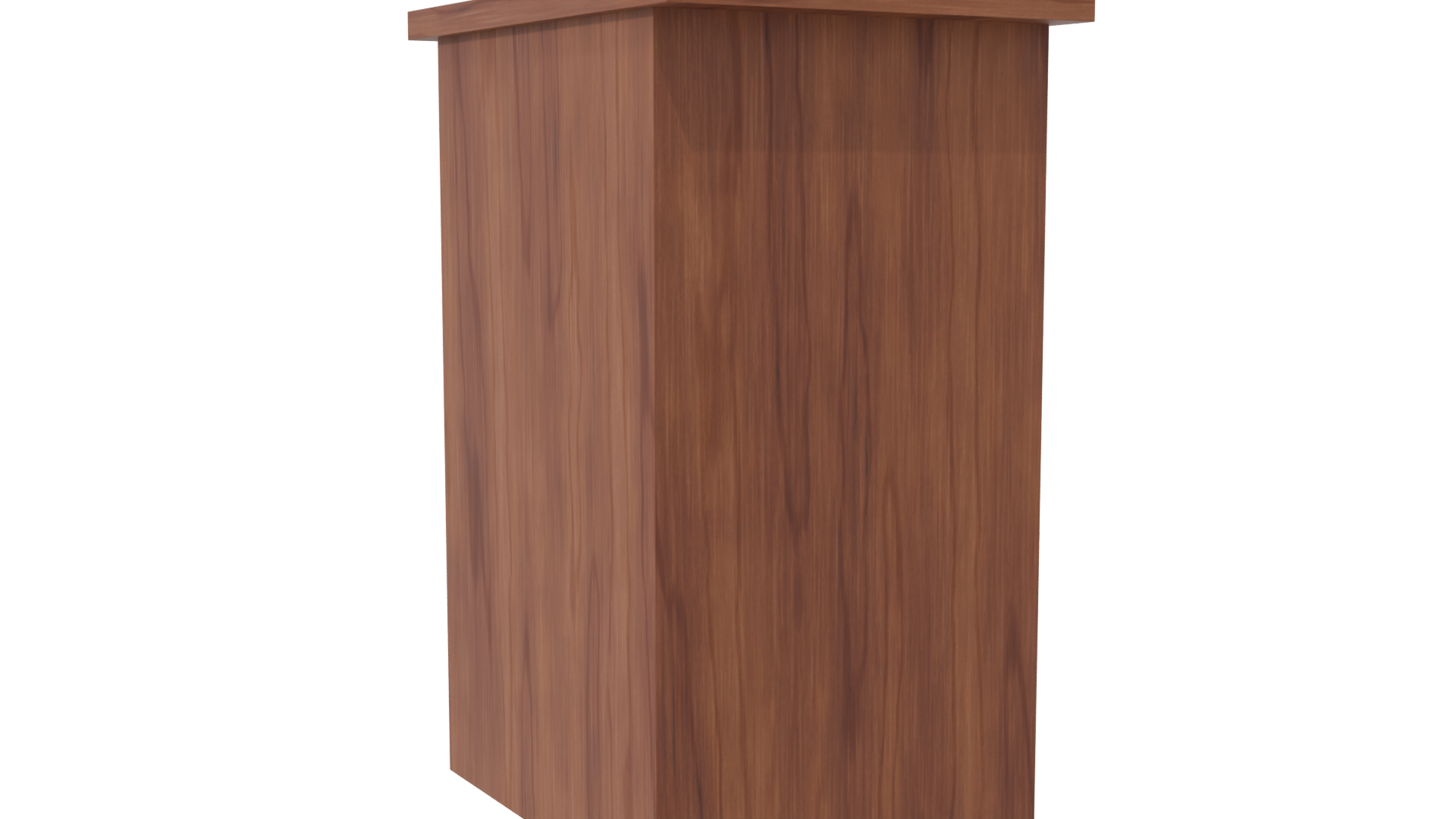 Elegant Wooden Console Table 3D - Professional 3D Model Render 7