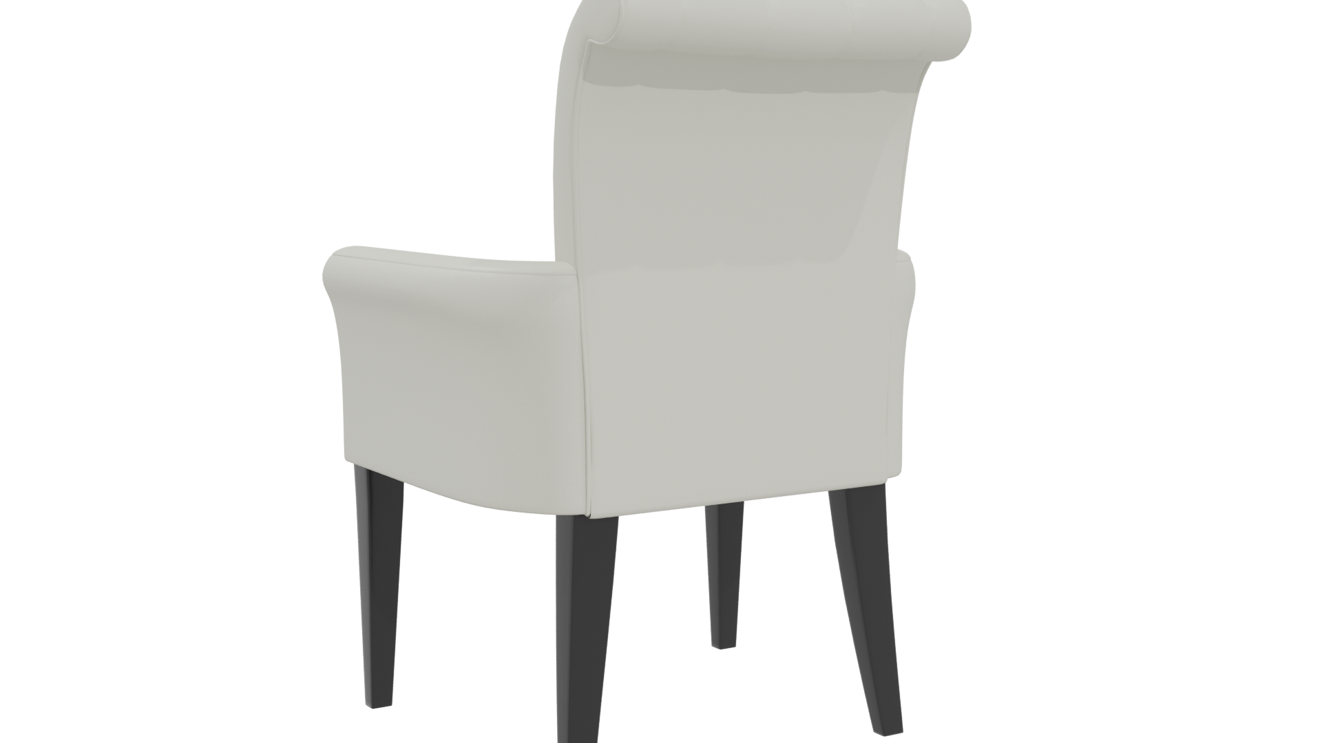 Elegant Modern Accent Chair 3D - Professional 3D Model Render 4