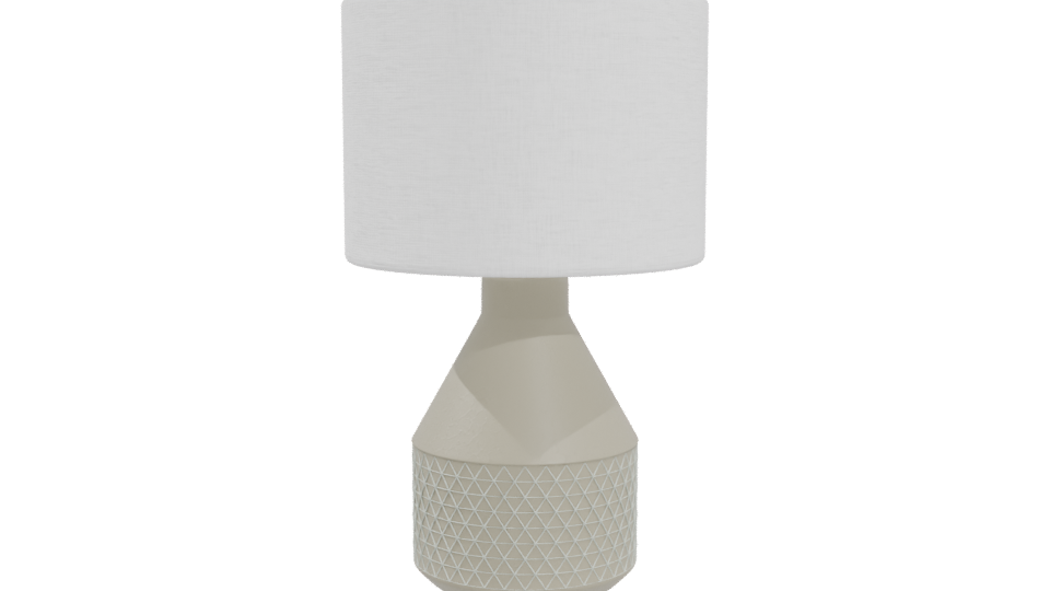 Stylish Modern Table Lamp 3D - Professional 3D Model Render 4