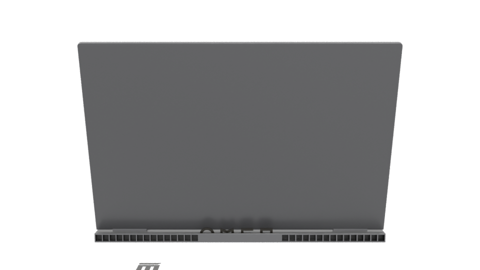 Sleek Gaming Laptop 3D Model - Professional 3D Model Render 5