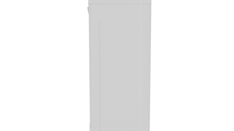Modern Storage Cabinet 3D Model - Professional 3D Model Render 2