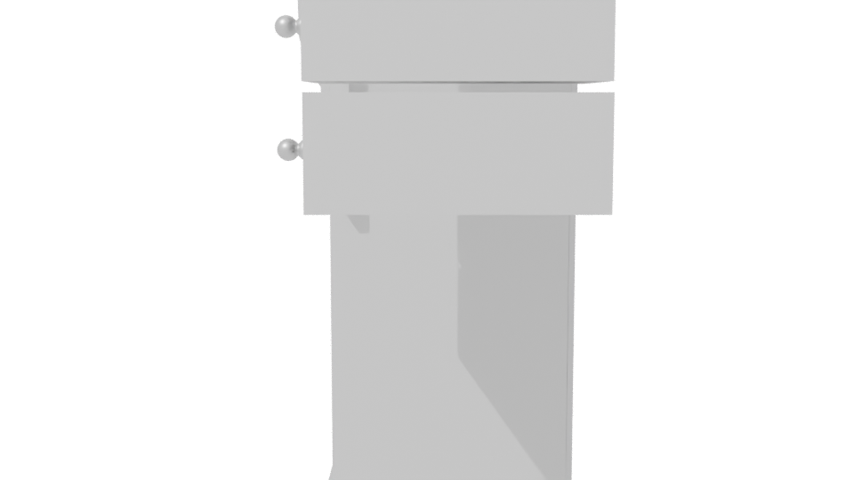 Naples Vanity Unit 3D Model - Professional 3D Model Render 2