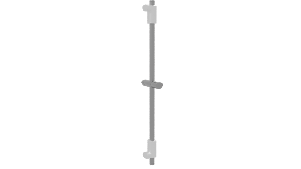 Stylish Minimalist Vertical Rod - Professional 3D Model Render 7