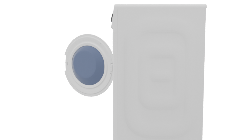 Realistic Household Dryer 3D Model - Professional 3D Model Render 2