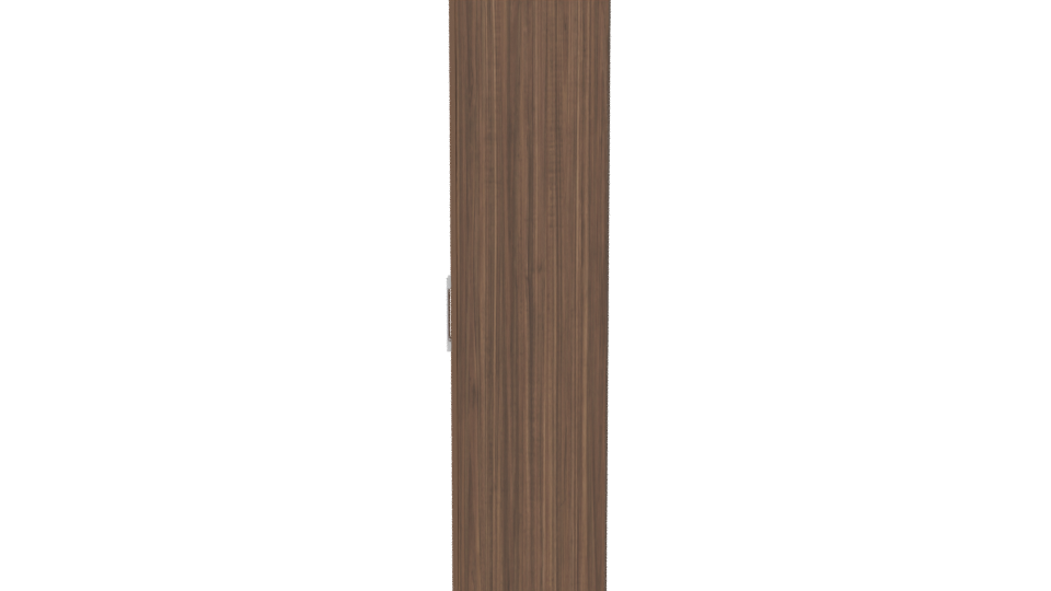 Contemporary Wooden Wardrobe 3D - Professional 3D Model Render 2