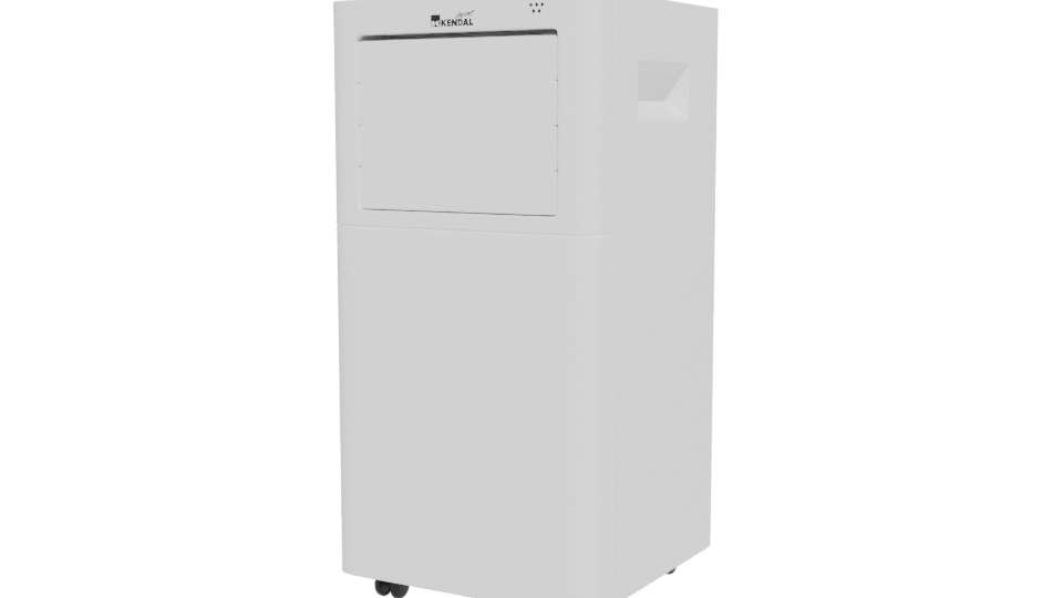 Compact Portable Air Conditioner Model - Professional 3D Model Render 12