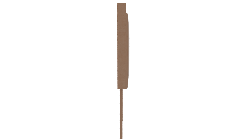 Stylish Blank Signboard Model - Professional 3D Model Render 8