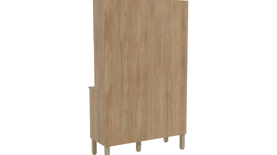 Modern Kitchen Cabinet 3D Model - Professional 3D Model Render 4