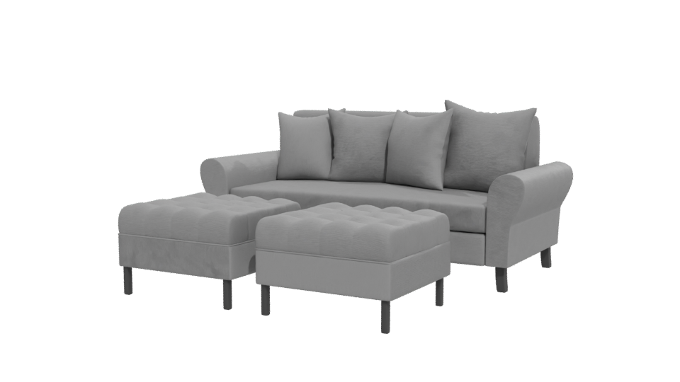 Sofa Lua Modern 3D Model - Professional 3D Model Render 12