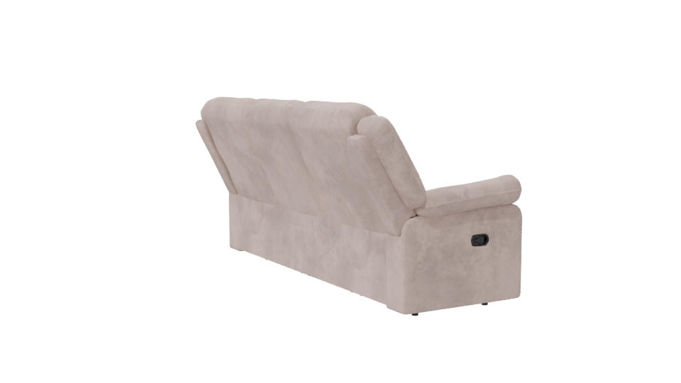 Stylish Reclining Sofa Model - Professional 3D Model Render 7