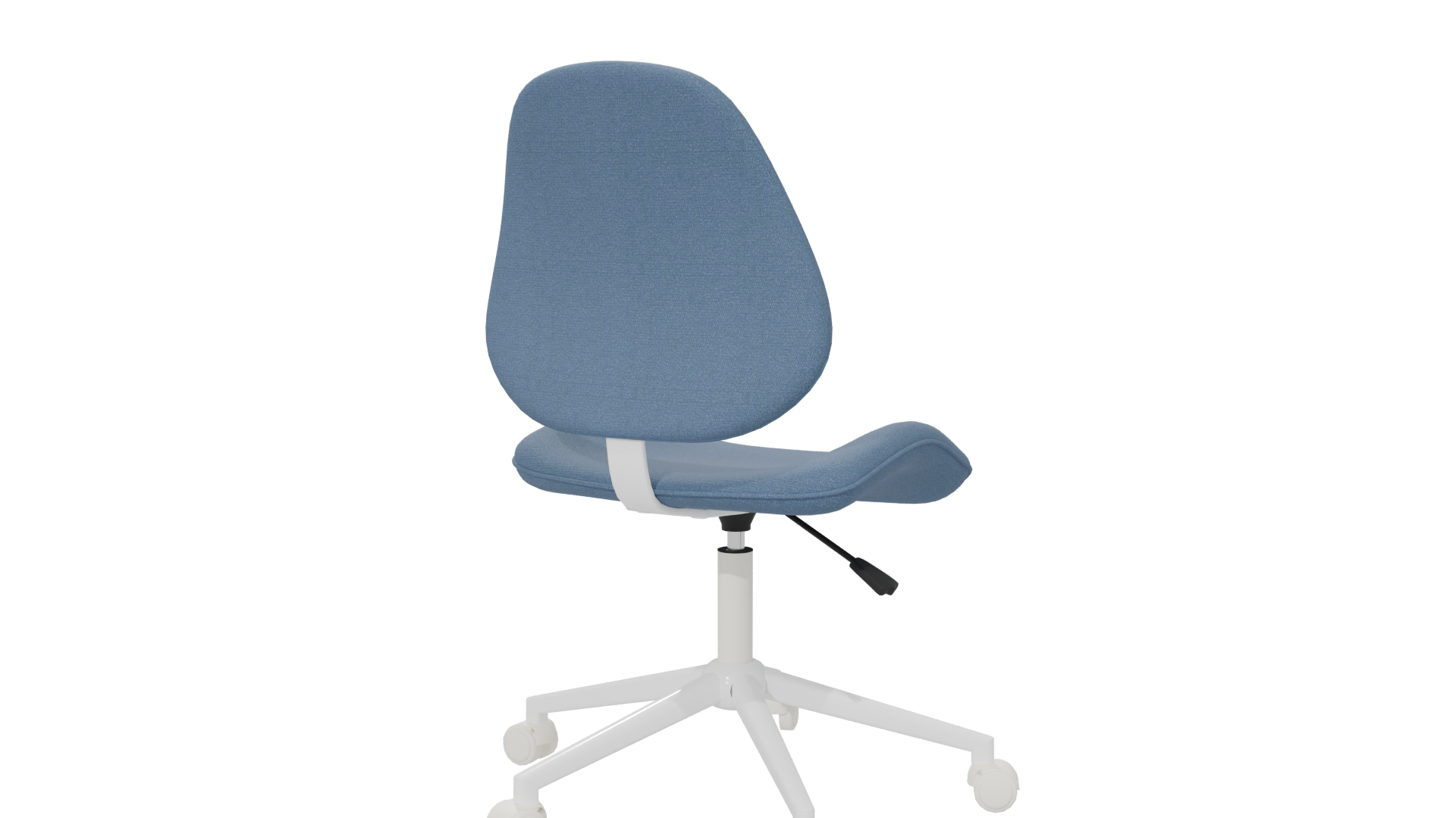 Modern Blue Office Chair 3D - Professional 3D Model Render 6