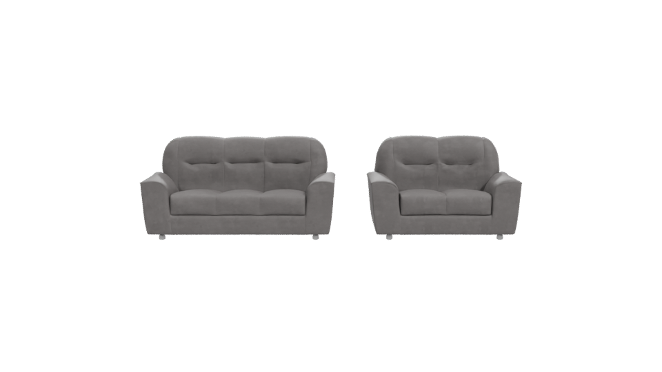Contemporary Sofa Set 3D Model - Professional 3D Model Render 11