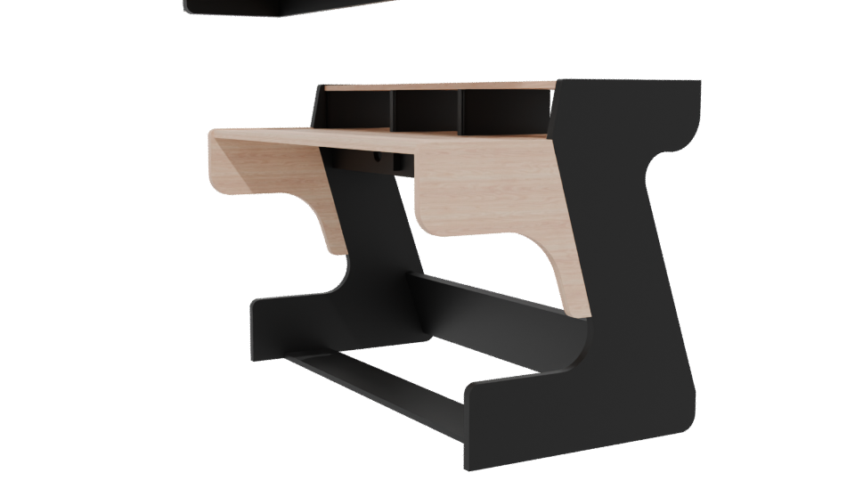 MZ-88-FLX T Desk Model 3D - Professional 3D Model Render 13