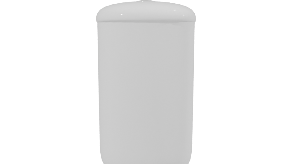 Estanque WC Laguna 4.8 Liters 3D - Professional 3D Model Render 2