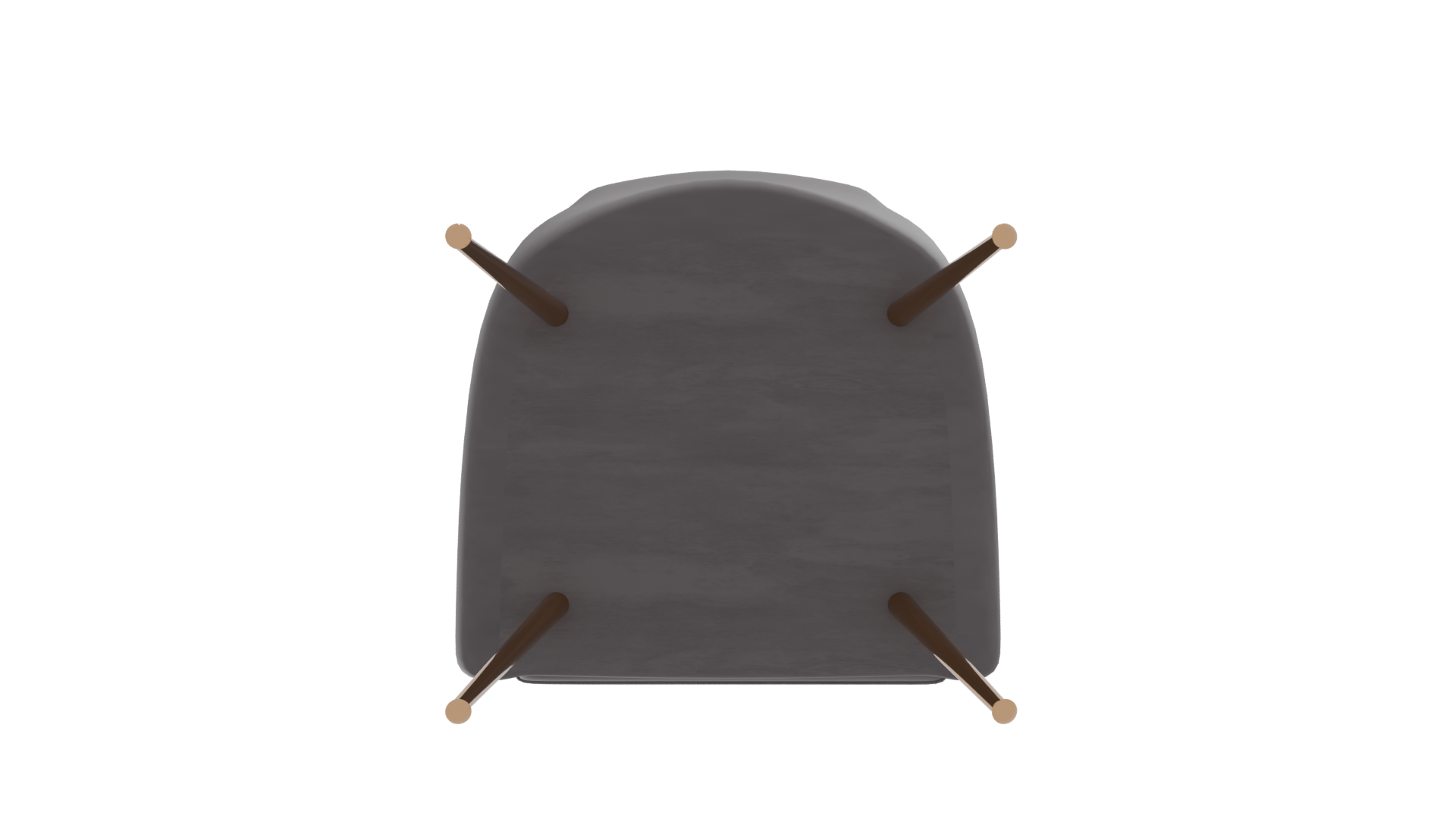 SILLA JACA  VELVET GRIS