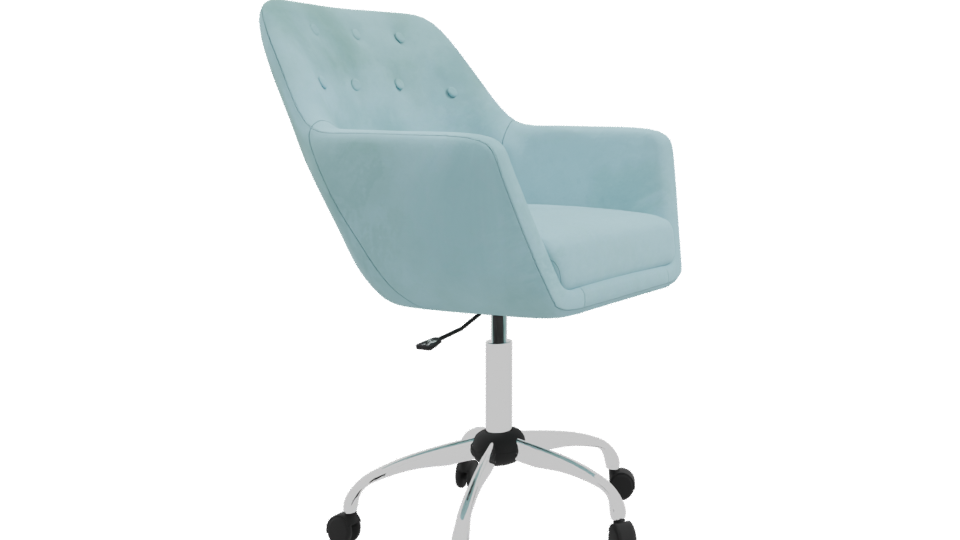 Stylish Modern Swivel Chair 3D Model - Professional 3D Model Render 9