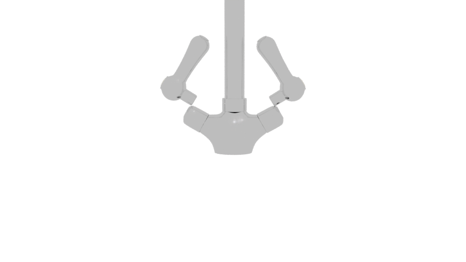 Stylish Kitchen Faucet 3D Model - Professional 3D Model Render 5