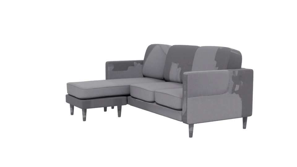 Stylish Modern Sofa 3D Model - Professional 3D Model Render 13