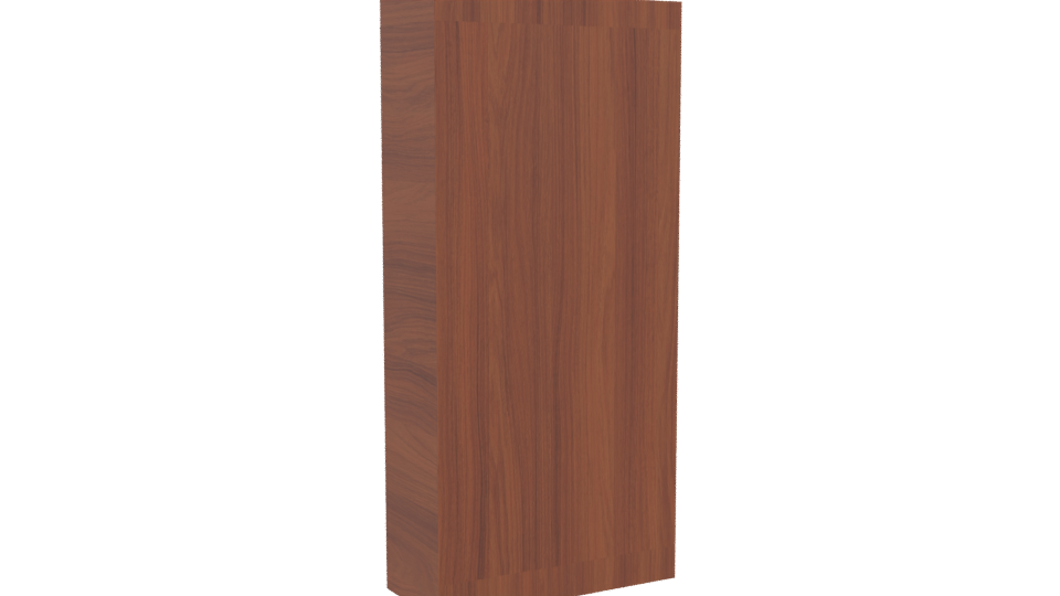 Pasco Cherry Wood Closet 3D - Professional 3D Model Render 4
