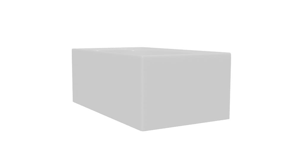 Tina De Baño Rectangular 3D Model - Professional 3D Model Render 13