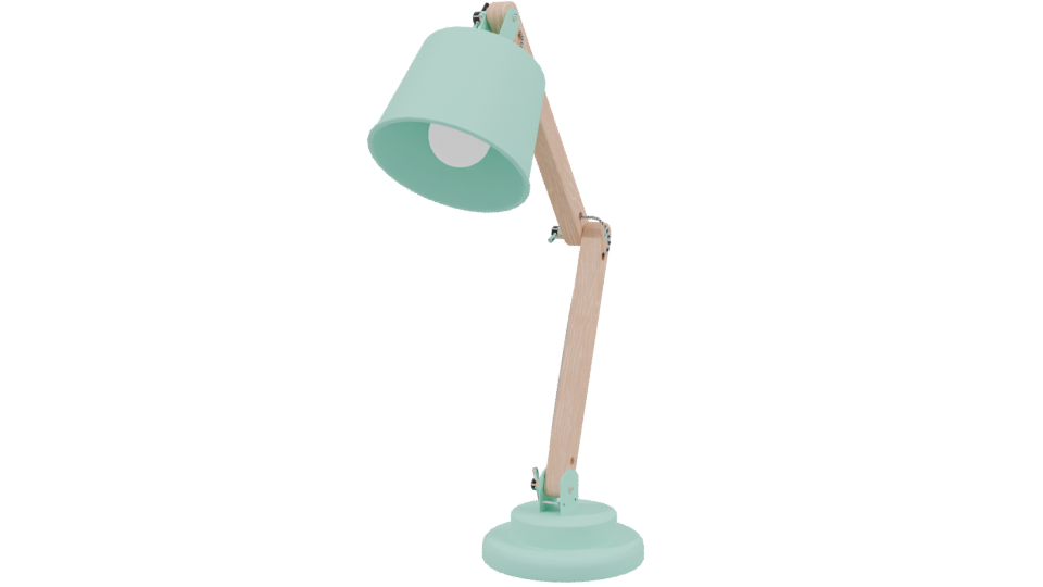 Stylish Desk Lamp 3D Model - Professional 3D Model Render 3
